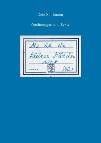 Als ich ein kleines Mädchen war