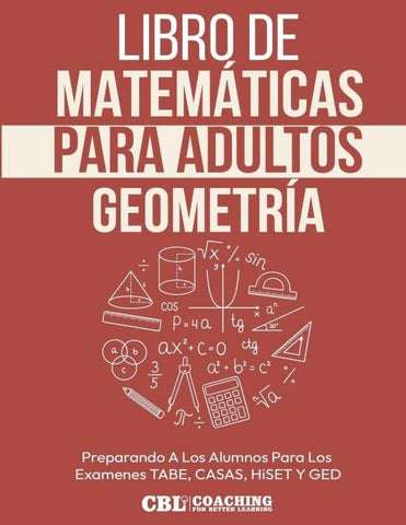 Libro de Matemáticas Para Adultos