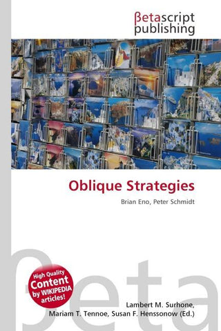 Oblique Strategies