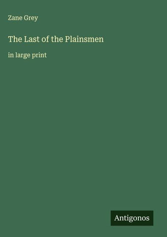 The Last of the Plainsmen