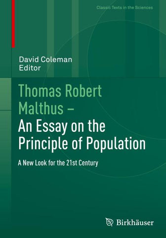 Thomas Robert Malthus – An Essay on the Principle of Population