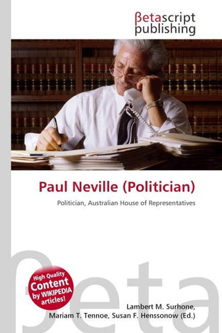 Paul Neville (Politician)