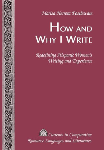 How and Why I Write