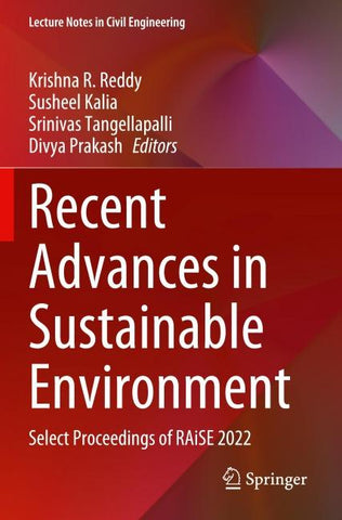 Recent Advances in Sustainable Environment