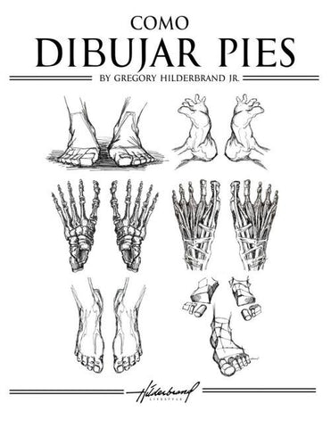 Cómo Dibujar Pies