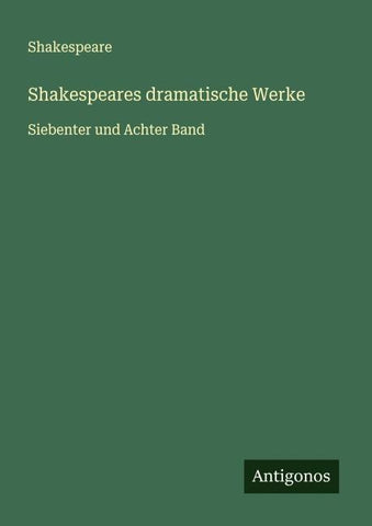 Shakespeares dramatische Werke
