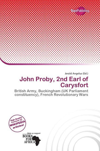 John Proby, 2nd Earl of Carysfort