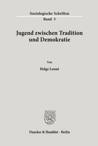 Jugend zwischen Tradition und Demokratie.