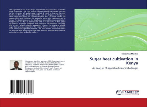 Sugar beet cultivation in Kenya