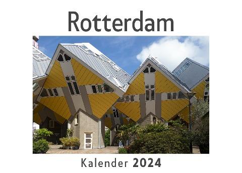Rotterdam (Wandkalender 2024, Kalender DIN A4 quer, Monatskalender im Querformat mit Kalendarium, Das perfekte Geschenk)