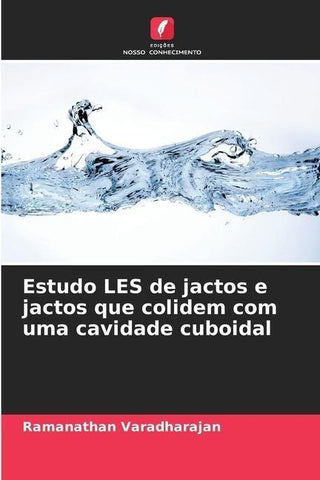 Estudo LES de jactos e jactos que colidem com uma cavidade cuboidal