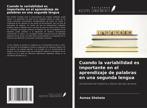 Cuando la variabilidad es importante en el aprendizaje de palabras en una segunda lengua