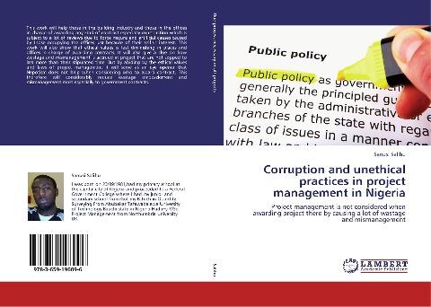 Corruption and unethical practices in project management in Nigeria