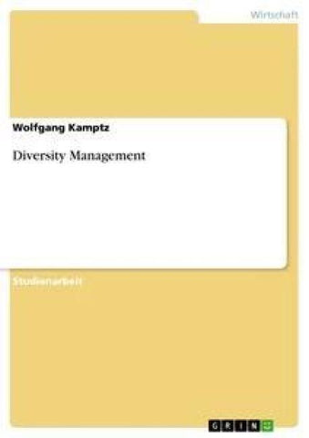 Diversity Management