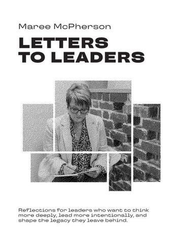 Letters to Leaders