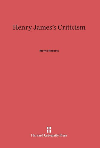 Henry James's Criticism