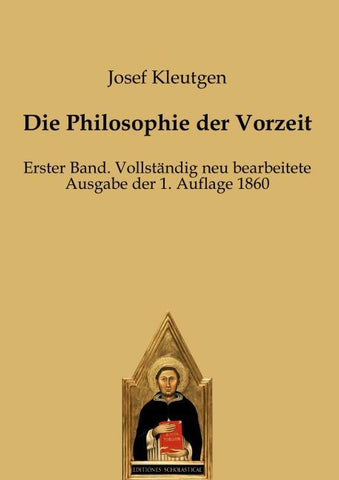 Die Philosophie der Vorzeit