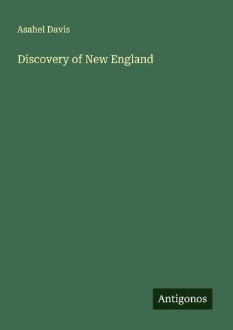 Discovery of New England