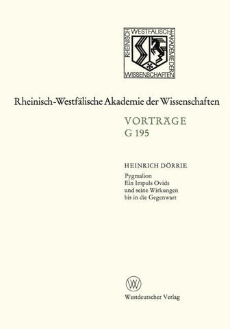 Pygmalion. Ein Impuls Ovids und seine Wirkungen bis in die Gegenwart
