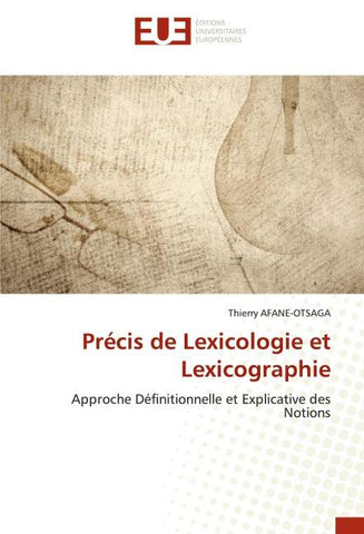 Précis de Lexicologie et Lexicographie