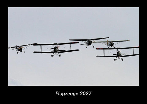 Flugzeuge 2027 Fotokalender DIN A3