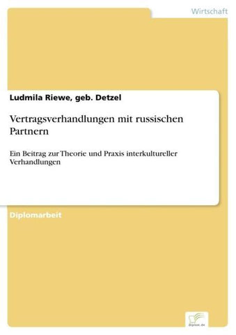 Vertragsverhandlungen mit russischen Partnern