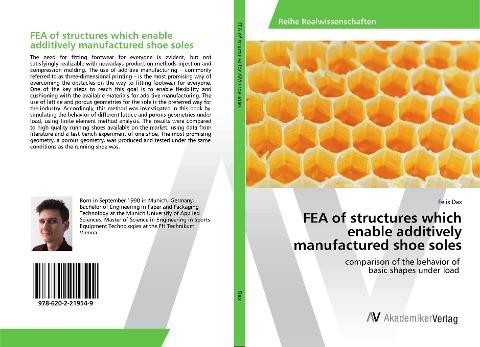 FEA of structures which enable additively manufactured shoe soles