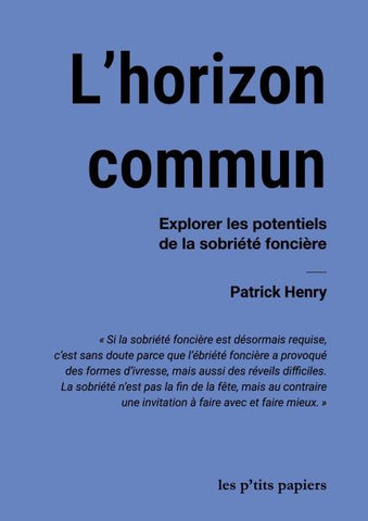 L'horizon commun