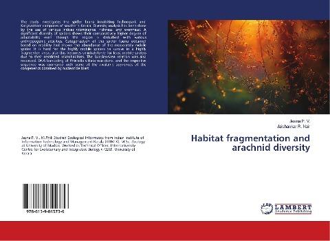 Habitat fragmentation and arachnid diversity