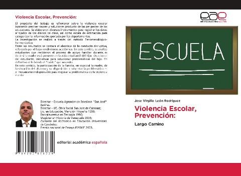 Violencia Escolar, Prevención:
