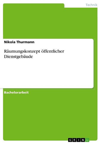 Räumungskonzept öffentlicher Dienstgebäude