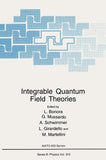 Integrable Quantum Field Theories