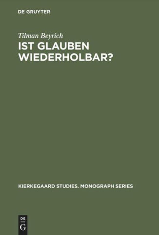 Ist Glauben wiederholbar?