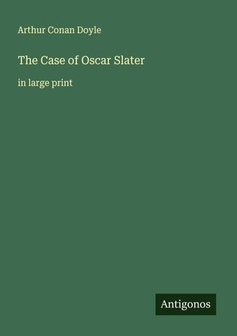 The Case of Oscar Slater