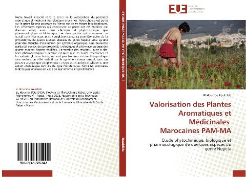 Valorisation des Plantes Aromatiques et Médicinales Marocaines PAM-MA