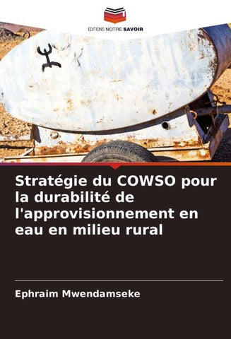 Stratégie du COWSO pour la durabilité de l'approvisionnement en eau en milieu rural