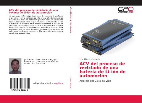 ACV del proceso de reciclado de una batería de Li-ión de automoción