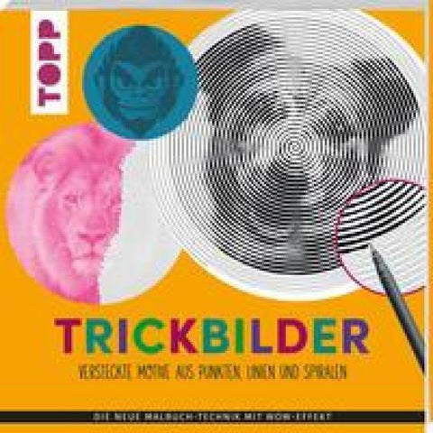 Trickbilder – Versteckte Motive aus Punkten, Linien und Spiralen