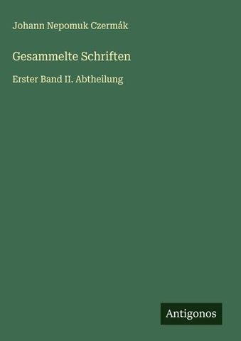 Gesammelte Schriften