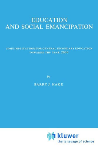 Education and Social Emancipation