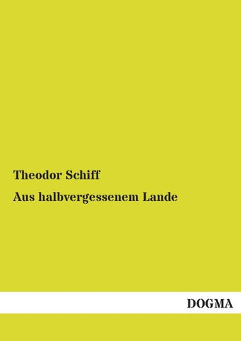 Aus halbvergessenem Lande