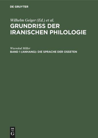 Die Sprache der Osseten