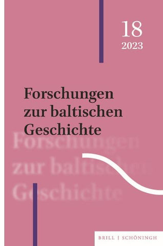Forschungen zur baltischen Geschichte