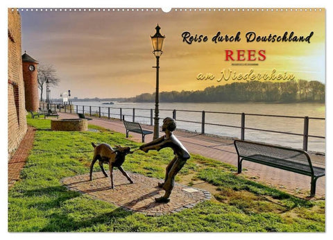 Reise durch Deutschland - Rees am Niederrhein (Wandkalender 2026 DIN A2 quer), CALVENDO Monatskalender