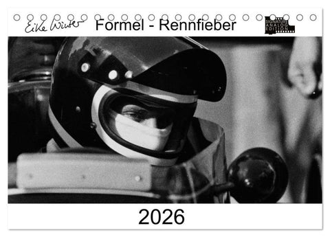 Formel - Rennfieber (Tischkalender 2026 DIN A5 quer), CALVENDO Monatskalender