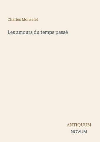 Les amours du temps passé