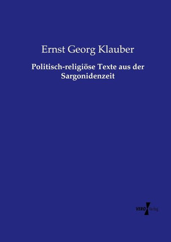 Politisch-religiöse Texte aus der Sargonidenzeit