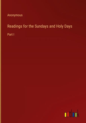 Readings for the Sundays and Holy Days