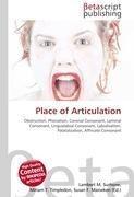 Place of Articulation