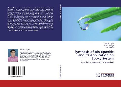 Synthesis of Bio-Epoxide and its Application on Epoxy System